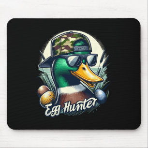 Tapis De Souris Canard De Pâques Mallard La Chasse Est Sur Le Camo
