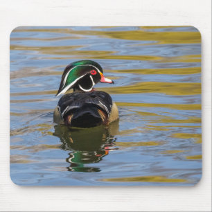Tapis De Souris Canard en bois coloré
