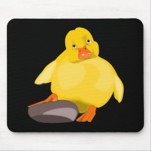 Tapis De Souris Canard jaune mou