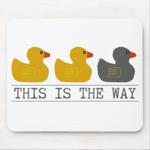Tapis De Souris Canard noir gris canard du Minnesota - C'est comme