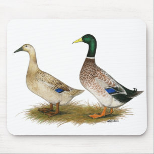 Tapis De Souris Canards : Argent Welsh Harlequin