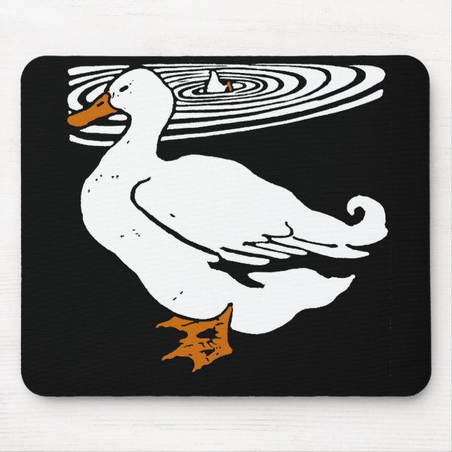 Tapis De Souris Canards de Bois Victoriens Mousepad (Devant)