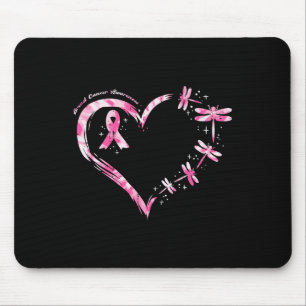 Tapis De Souris Cancer Coeur libellules Sensibilisation Femmes Enf