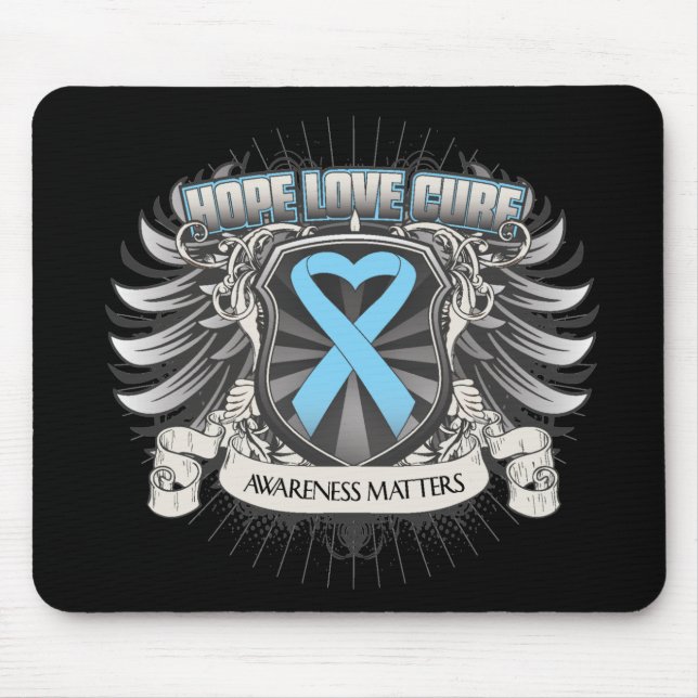 Tapis De Souris Cancer de la prostate Hope Love Cure (Devant)