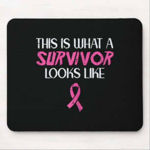 Tapis De Souris Cancer du sein Ce que le survivant ressemble à la