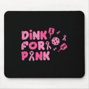 Tapis De Souris Cancer Du Sein Pickleball Dink Pour Pink Aware Men