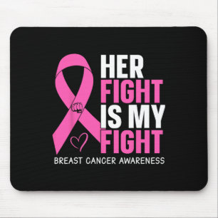 Tapis De Souris Cancer Son Combat Est Mon Combat Sensibilisation A