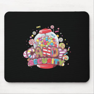 Tapis De Souris Candy Security Funny Halloween Costume garçons fil