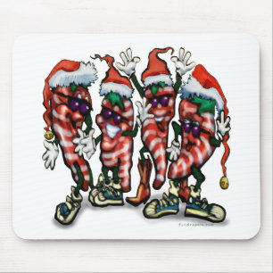 Tapis De Souris CandyCane Peppers