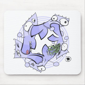 Tapis De Souris Cannibalisme circulaire