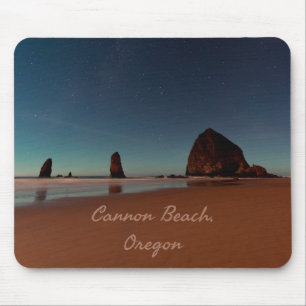Tapis De Souris Cannon Beach Oregon Haystack Rock