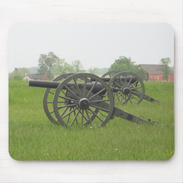 Tapis De Souris Canon à Gettysburg (Devant)