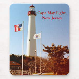 Tapis De Souris Cape May Light, New Jersey Mousepad