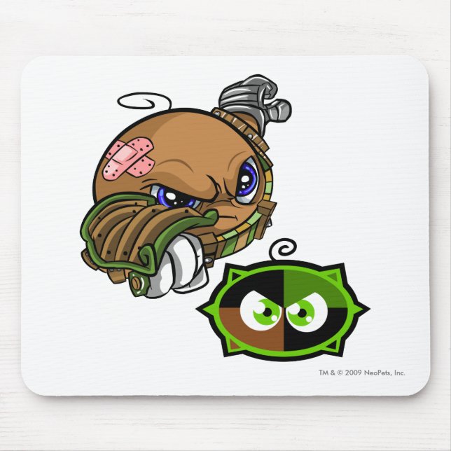 Tapis De Souris Capitaine 1 d'équipe de lac Kiko (Devant)