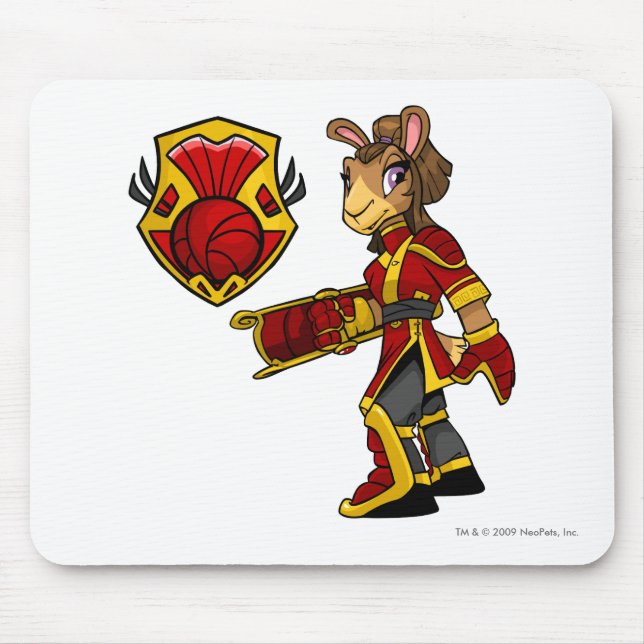 Tapis De Souris Capitaine 1 d'équipe de Shenkuu (Devant)