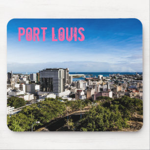 Tapis De Souris Capitale Maurice de Port Louis Skyline