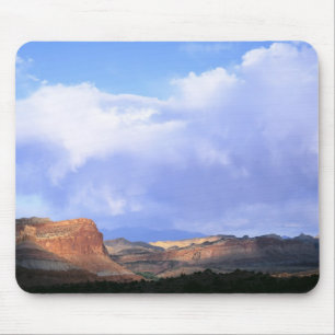 Tapis De Souris Capitol Reef National Park, Utah. États-Unis. Cumu
