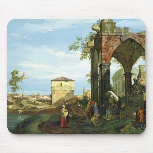 Tapis De Souris Capriccio avec des motifs de Padoue, c.1756 (Devant)