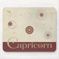 Capricorne Zodiac Mousepad