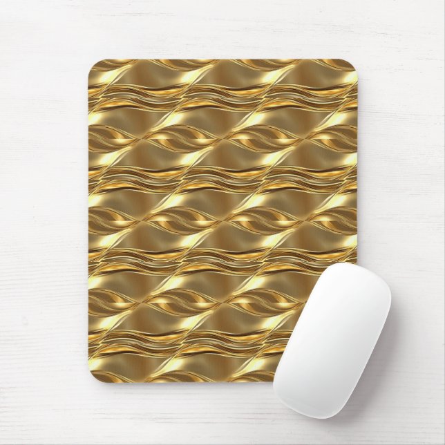 Tapis De Souris Captivating gold pattern (Avec souris)