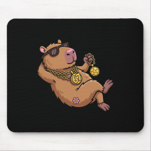 Tapis De Souris Capybyra 67 Lunettes de soleil à gouttes Chaîne Mè