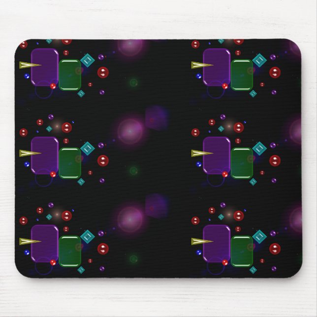 Tapis De Souris Caractères vibrants (Devant)