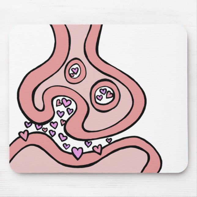 Tapis De Souris Carburant Neurotransmetteurs Plaque souris (Devant)