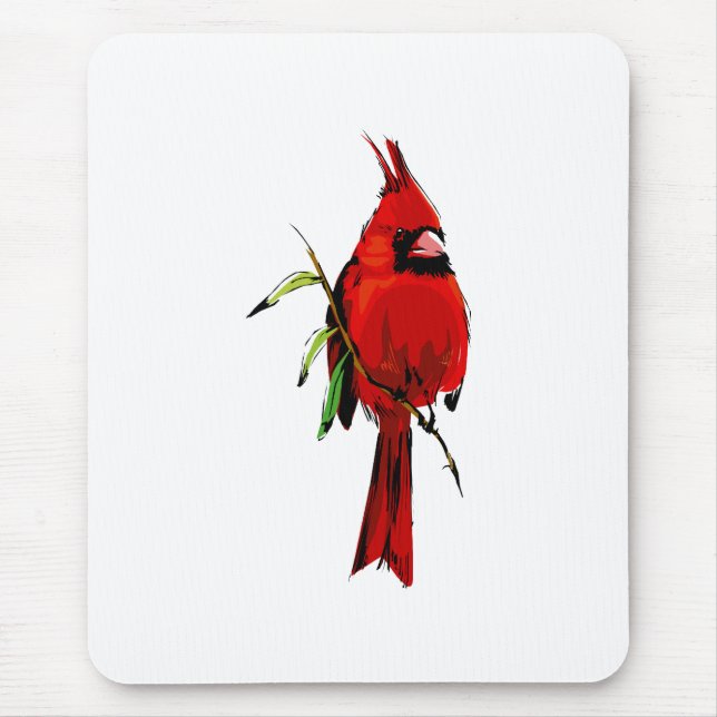 Tapis De Souris Cardinal de cardan (Devant)