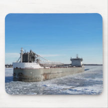 Cargo d'hiver Manitoulin Grands Lacs Navire