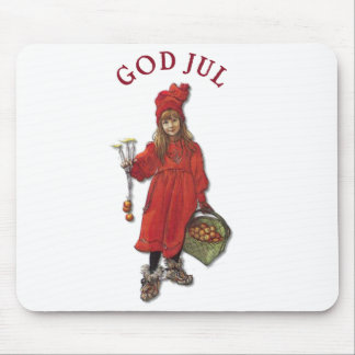 Tapis De Souris Carl Larsson Brita dit Dieu Jul