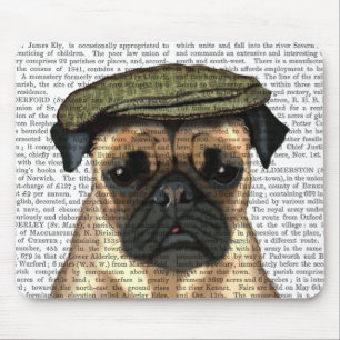 Tapis De Souris Carlin dans le casquette plat