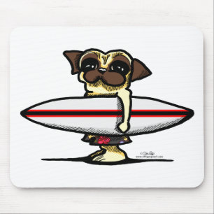 Tapis De Souris Carlin de surfer