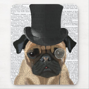 Tapis De Souris Carlin, terreau et Casquette