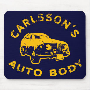 Tapis De Souris carlsson-auto-body_gold