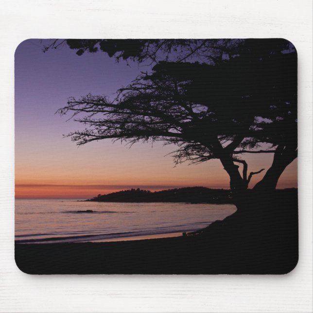 Tapis De Souris Carmel, coucher du soleil Mousepad de CA (Devant)