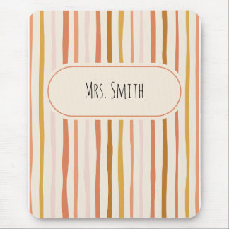 Tapis De Souris carnet enseignant, cadeau enseignant personnalisé,