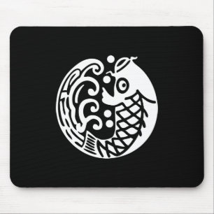 Tapis De Souris carpe aux vagues