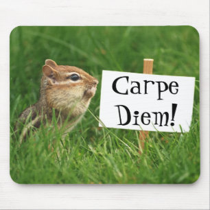 Tapis De Souris Carpe Diem ! Tamia avec le signe