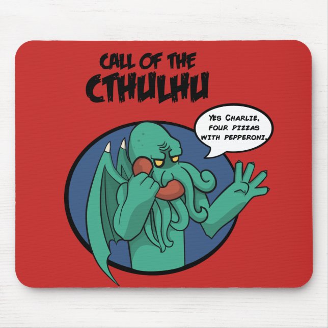 Tapis De Souris Carpette de cthulhu (Devant)