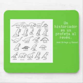 Tapis De Souris Carpette de souris avec phrase Ortega et de Gasset