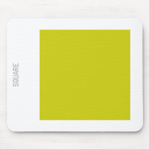 Tapis De Souris Carré - Banane et blanc