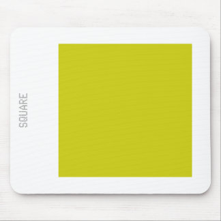 Tapis De Souris Carré - Banane et blanc