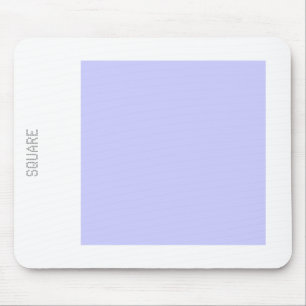 Tapis De Souris Carré - Bleu et blanc en poudre