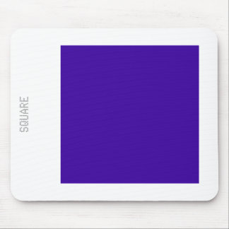 Tapis De Souris Carré - Bleu et blanc tempête