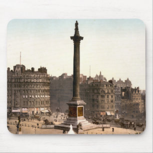 Tapis De Souris Carré de Trafalgar Londres Angleterre