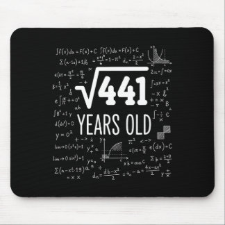 Tapis De Souris Carré Mathématique Racine 441 Ans, Math Intelligen