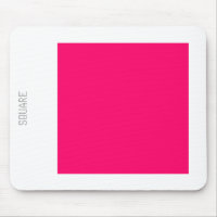 Carré - Neon Rouge et Blanc