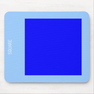 Tapis De Souris Carré - Tons Bleus