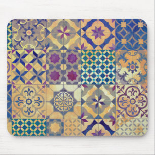 Tapis De Souris Carrelage traditionnel méditerranéen et égéen colo
