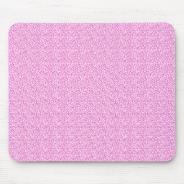 Tapis De Souris Carrés minuscules roses (Devant)